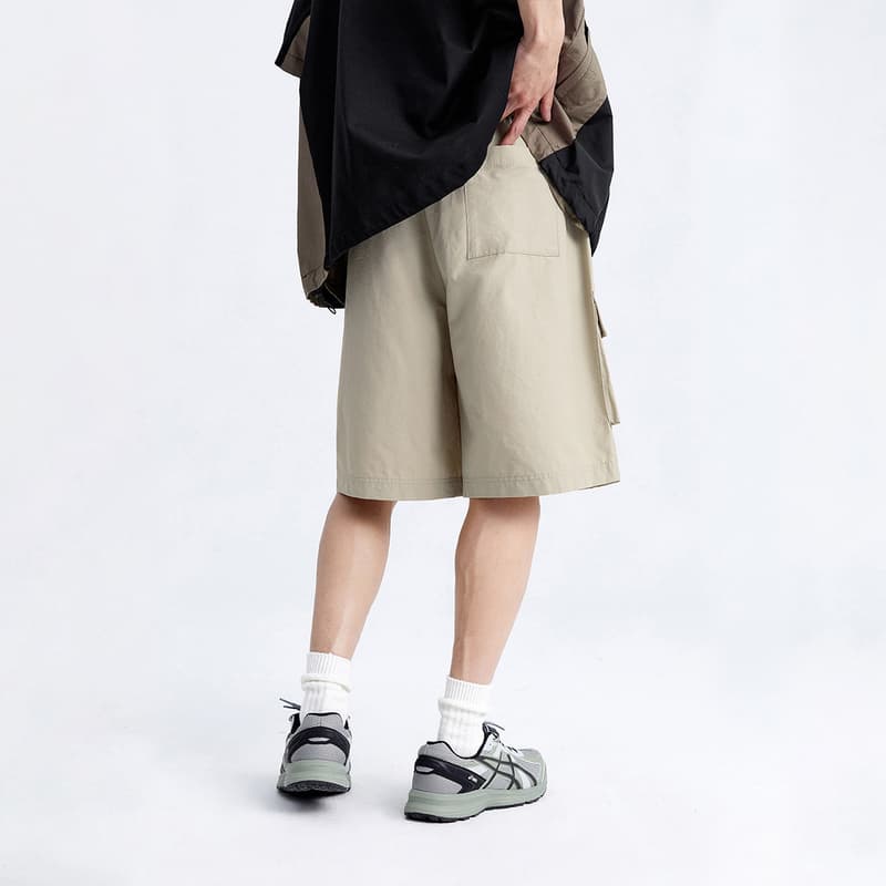 30代メンズファッション ボトムス 機能性カーゴハーフパンツ