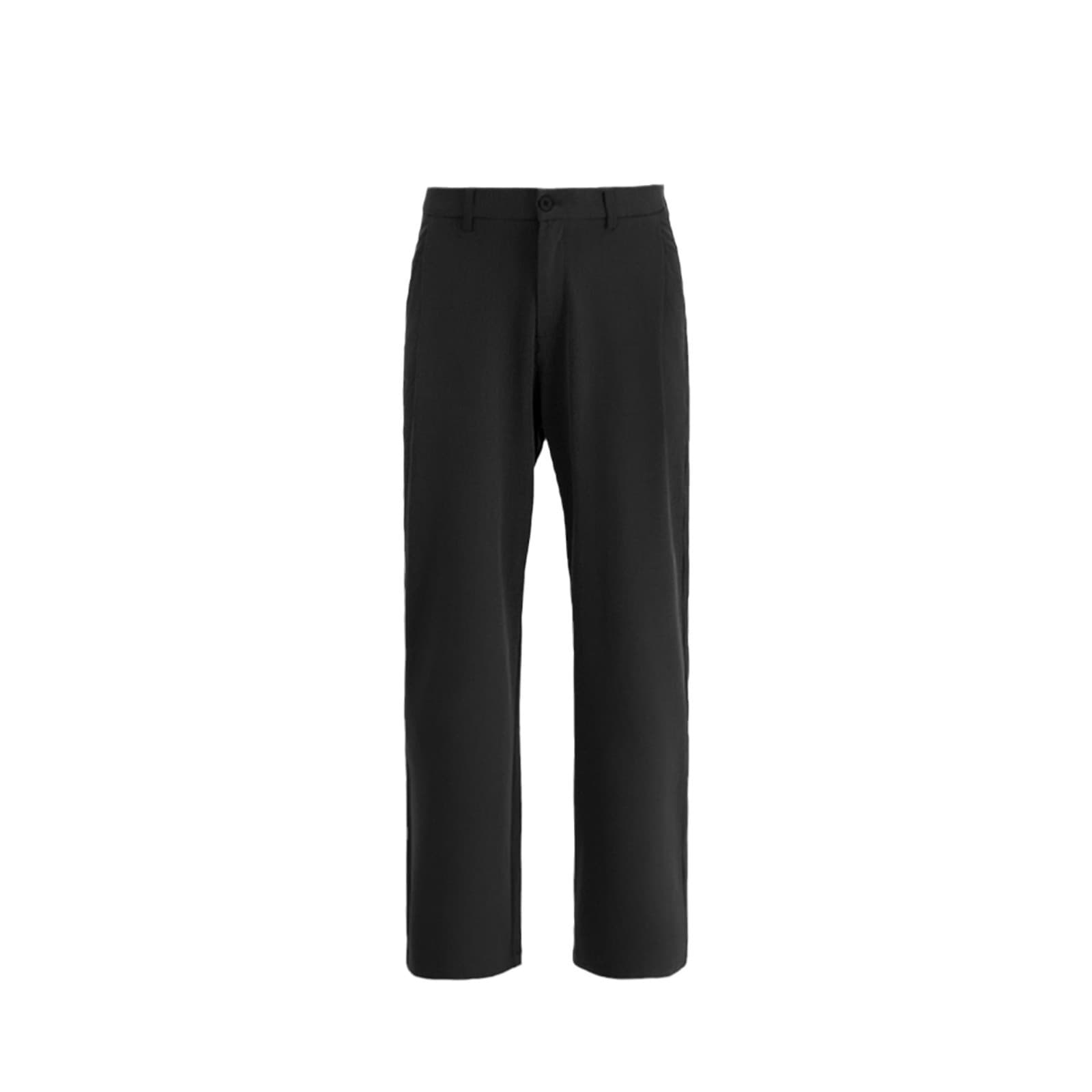 30代メンズファッション ストレートシルエット ワイドスラックス