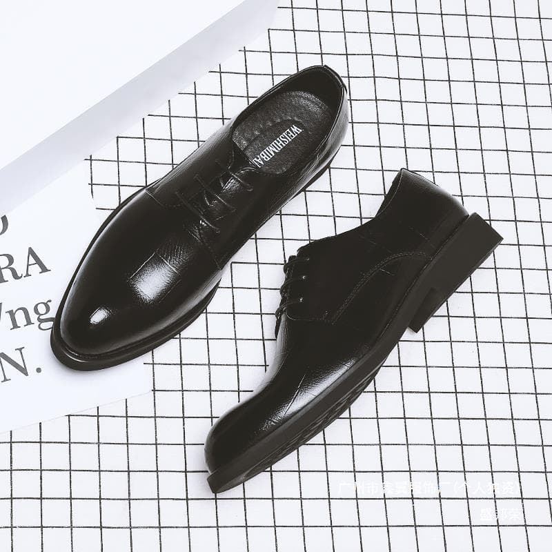 30代メンズファッション クラシカル革靴デザインドレスシューズ