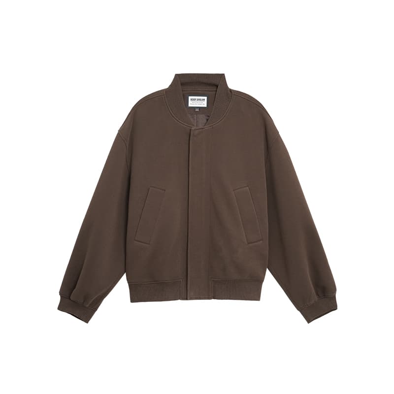 30代メンズファッション オーバーサイズスタンドカラーブルゾン