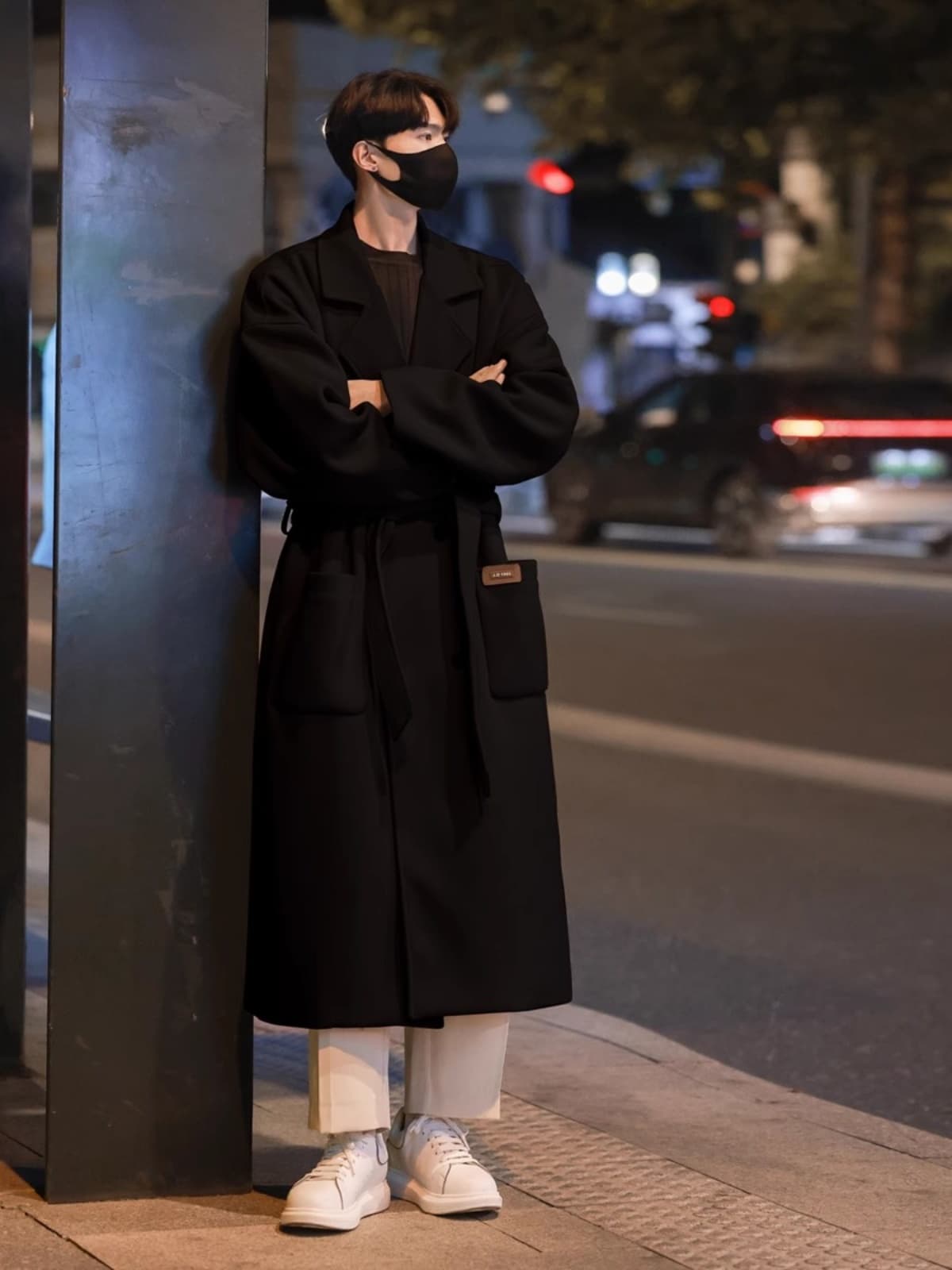 30代メンズファッション アウター 大人の余裕ロングチェスターコート