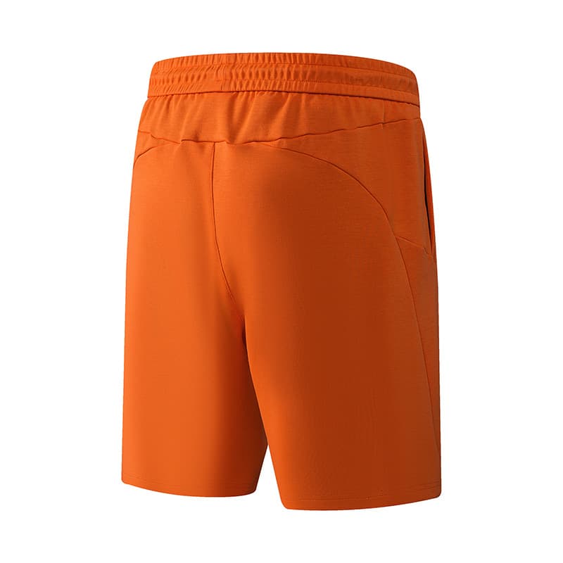 30代メンズファッション リラックス素材 ドローコードショートパンツ