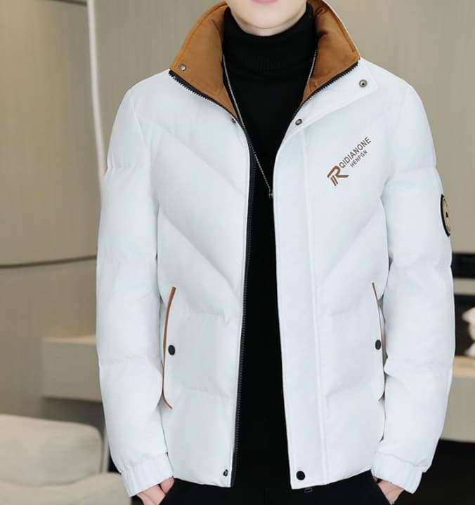 30代メンズファッション 撥水加工 中綿ライトジャケット