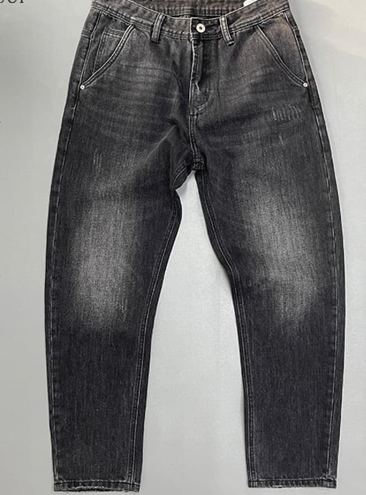 30代メンズファッション ヴィンテージ加工 デニムパンツ