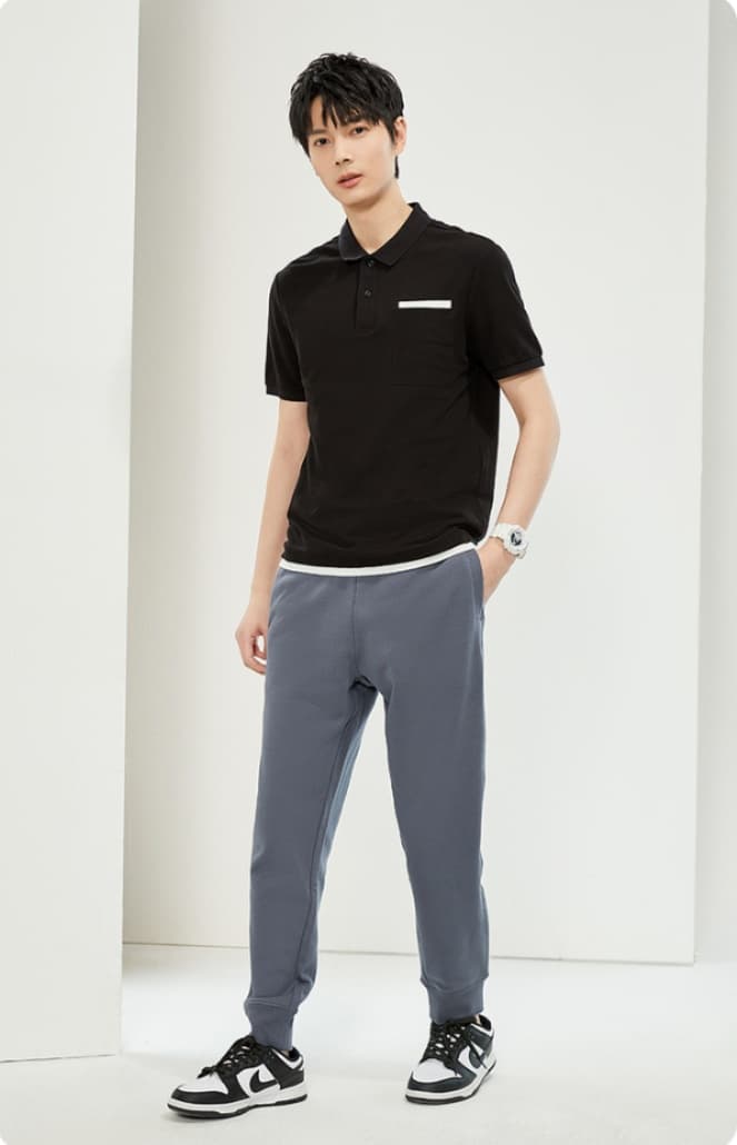 30代メンズファッション ボトムス リラックスジョガーパンツ