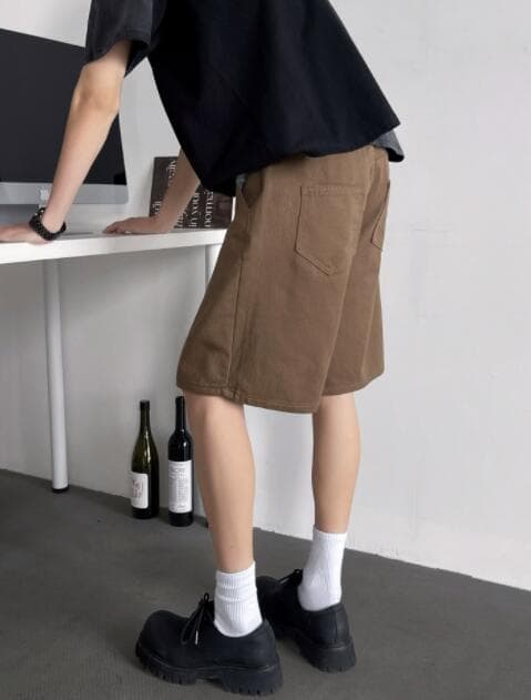 30代メンズファッション 大人の休日スタイル カジュアルハーフパンツ