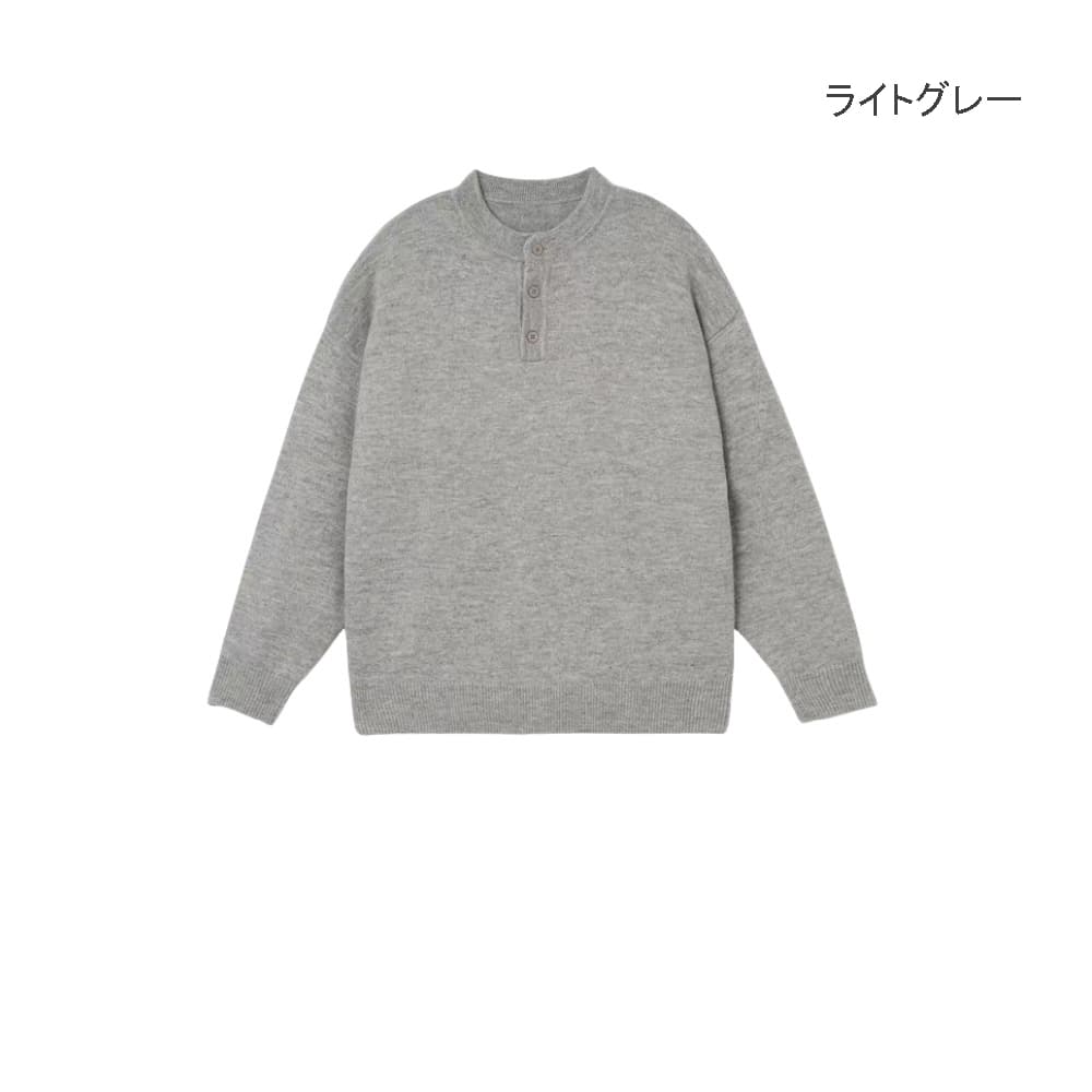 30代メンズファッション 長袖ニットポロネックセーター