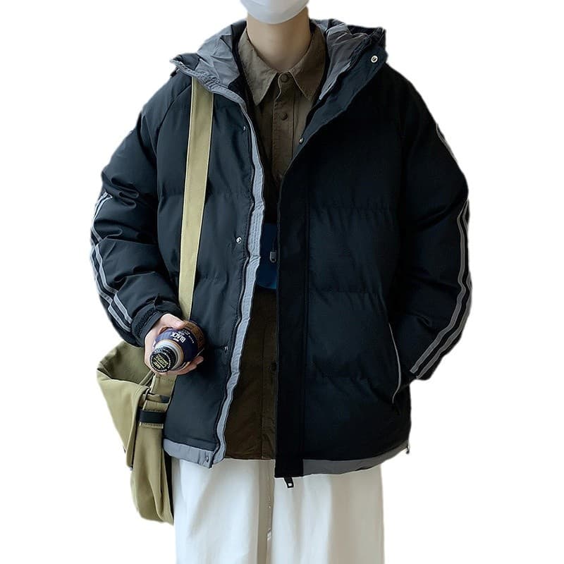 30代メンズファッション 中綿入りスポーティブルゾン
