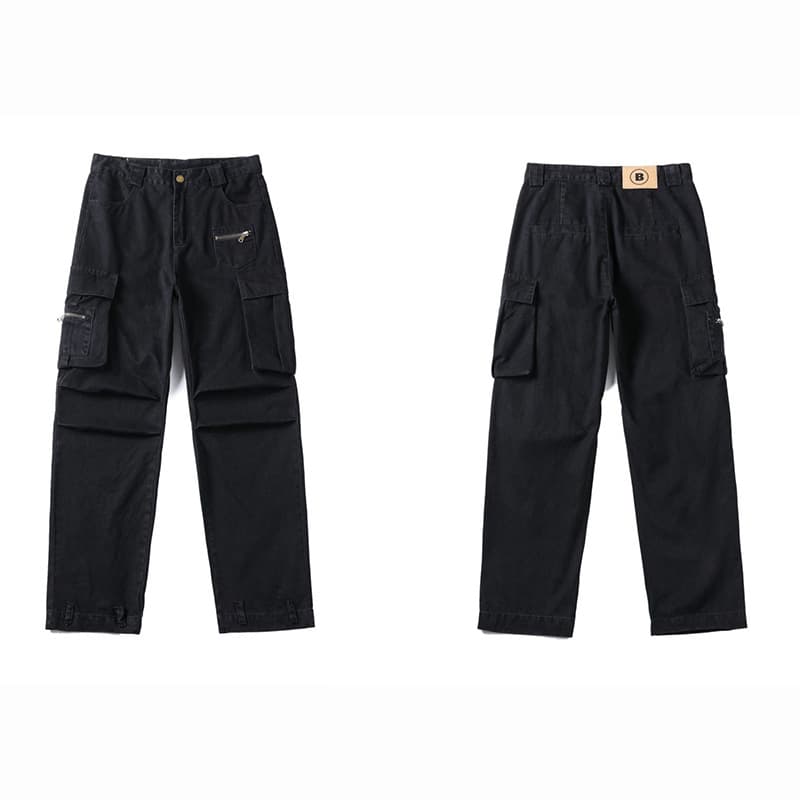 30代メンズファッション リラックスシルエットポケットパンツ