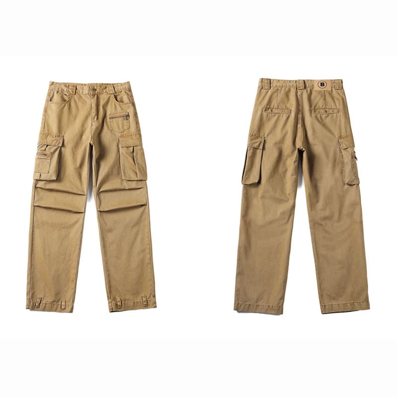 30代メンズファッション リラックスシルエットポケットパンツ